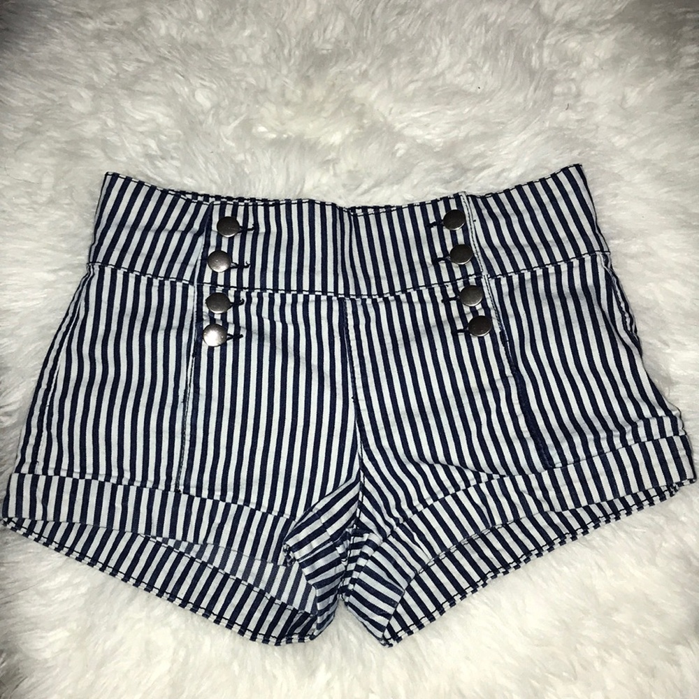 high waisted shorts